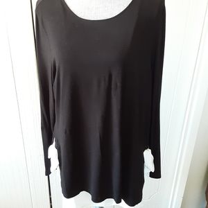 Womens black long sleeve t-shirt